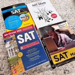 SAT preparation books college students